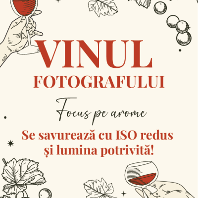 Etichetă pentru Sticla de Vin – Vinul Fotografului