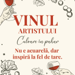 Etichetă pentru Sticla de Vin – Vinul Artistului