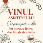 Etichetă pentru Sticla de Vin – Vinul Asistentului