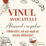 Etichetă pentru Sticla de Vin – Vinul Avocatului