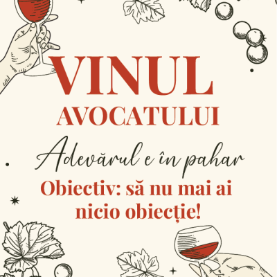 Etichetă pentru Sticla de Vin – Vinul Avocatului