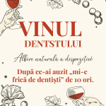 Etichetă pentru Sticla de Vin – Vinul Dentistului