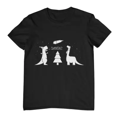 Tricou cu Mesaj Amuzant - Dinozaurii și Asteroidul